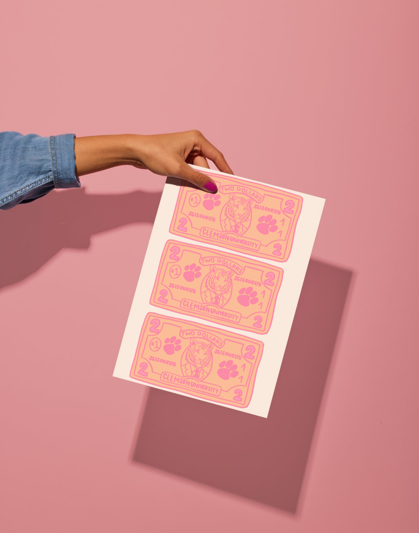 Clemson Currency Print | DIGITAL DOWNLOAD