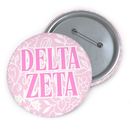 Sorority Floral Pin