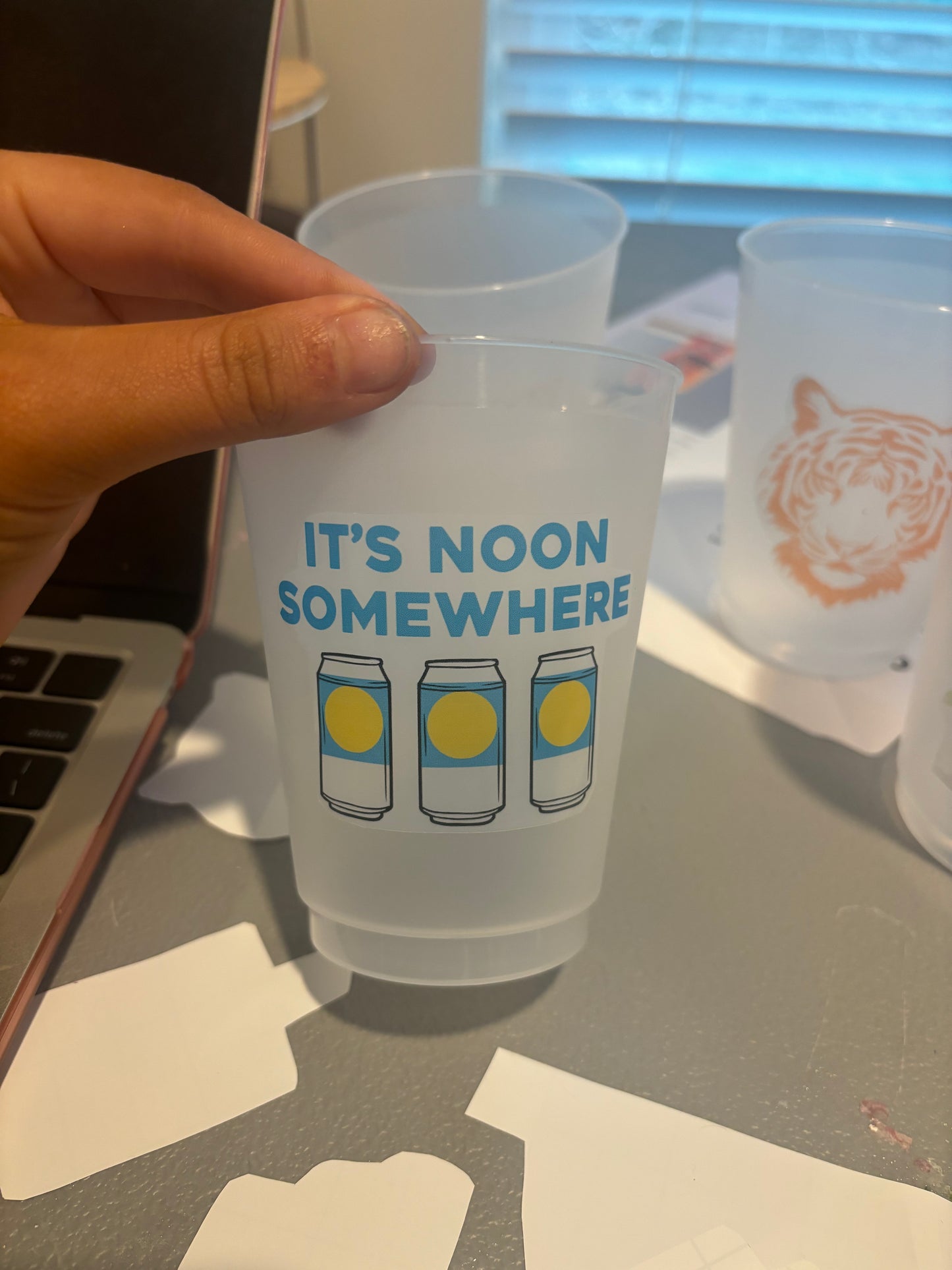 Frosted Cups (set of 6)