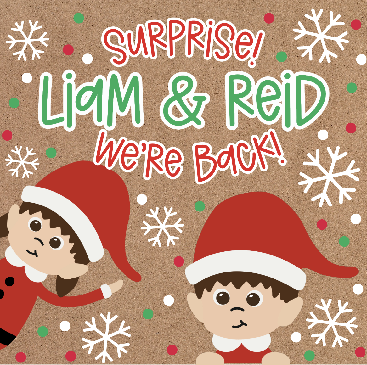 PREORDER ELF ON THE SHELF BANNER!!!