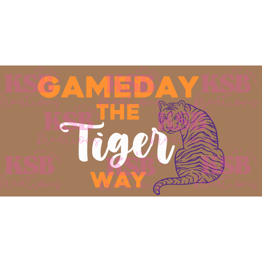 Gameday The Tiger Way Banner