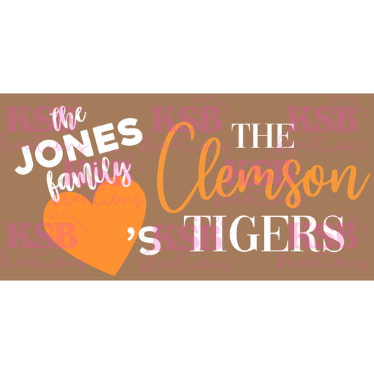 Family Tailgate Banner
