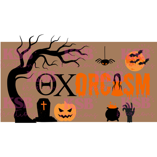 Greek Halloween Banner