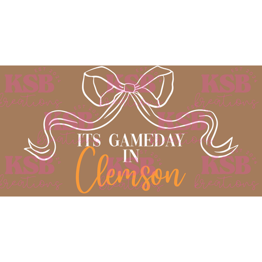 Its Gameday In Clemson Banner