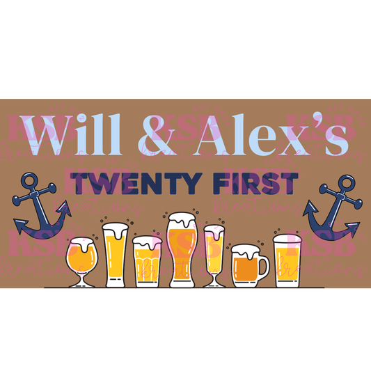 The Alex and Will Banner