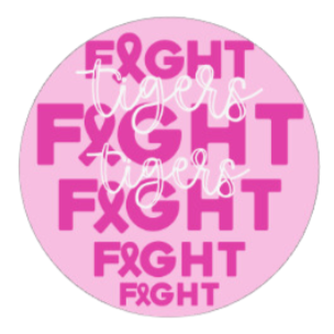 Fight Tigers Pin