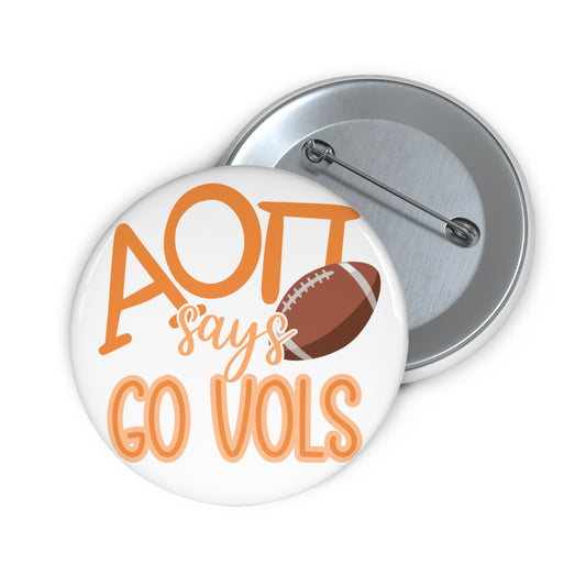 Sorority Says Go Vols Pin