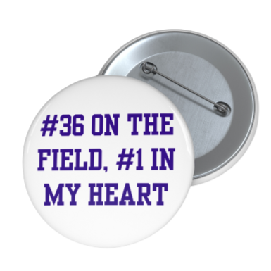 #1 In My Heart Pin