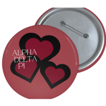 Sorority Hearts Pin