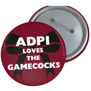 Sorority Loves The Gamecocks Bow Pin