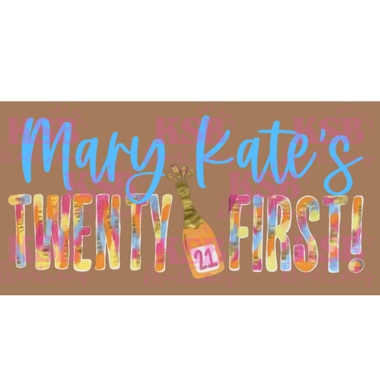 The Mary Kate Banner