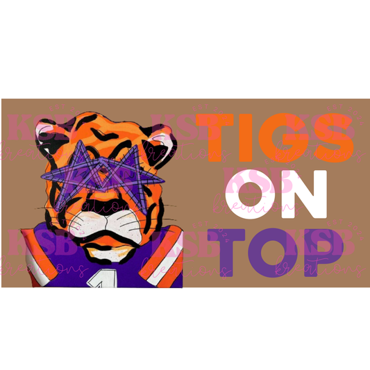 Tiger On Top Banner